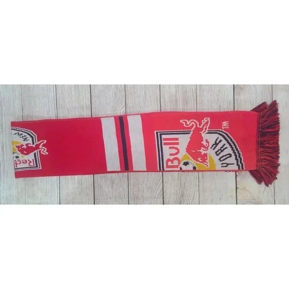 Ruffneck Scarves Major League Soccer New York Red Bulls Scarf Red White
